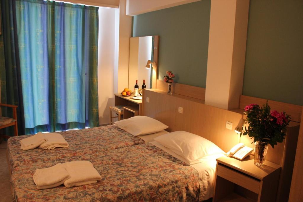 Moschos Hotel Rhodes City 객실 사진